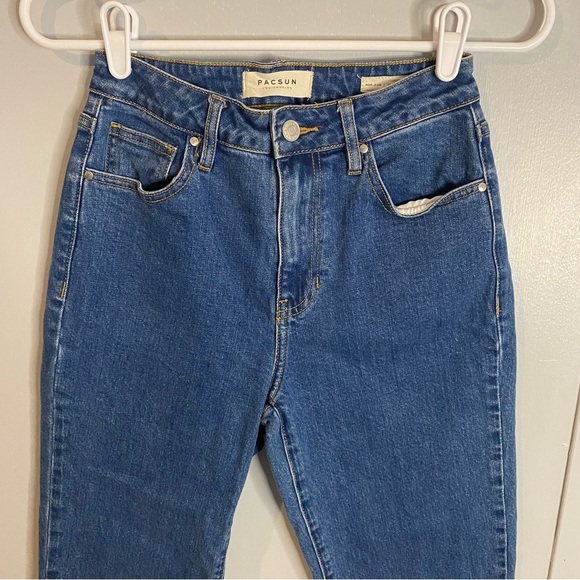 PACSUN Blue Mom Jeans Size 25 - Picture 4 of 6